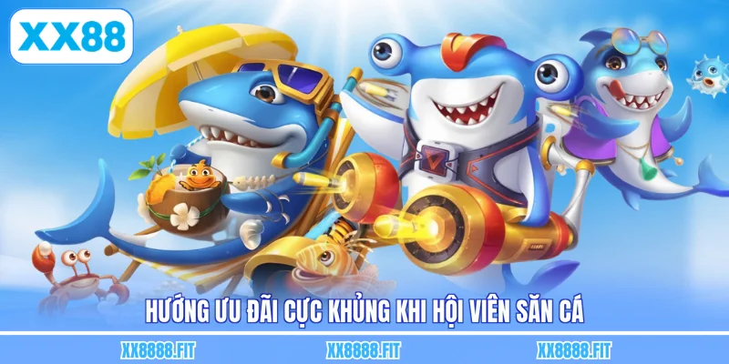 Hướng ưu đãi cực khủng khi hội viên săn cá