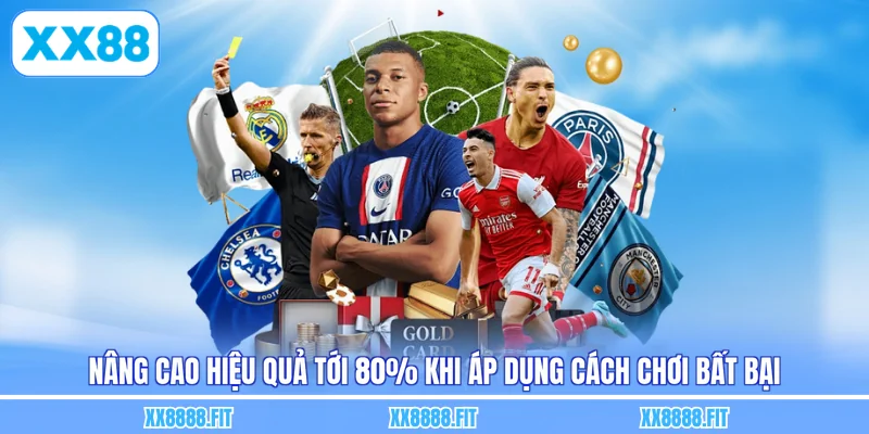 Nâng cao hiệu quả tới 80% khi áp dụng cách chơi bất bại